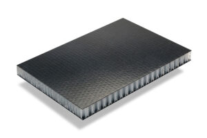 25mm Black CFRT Facing Thermoplastic Polypropylene Honeycomb Panels
