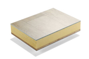 65mm Vinyl Leather Facing GRP XPS Sandwich Panels with Plywood for RV Flooring