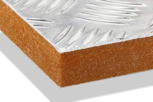 Diamond Aluminum Surface PVC Foam Core Sandwich Panels