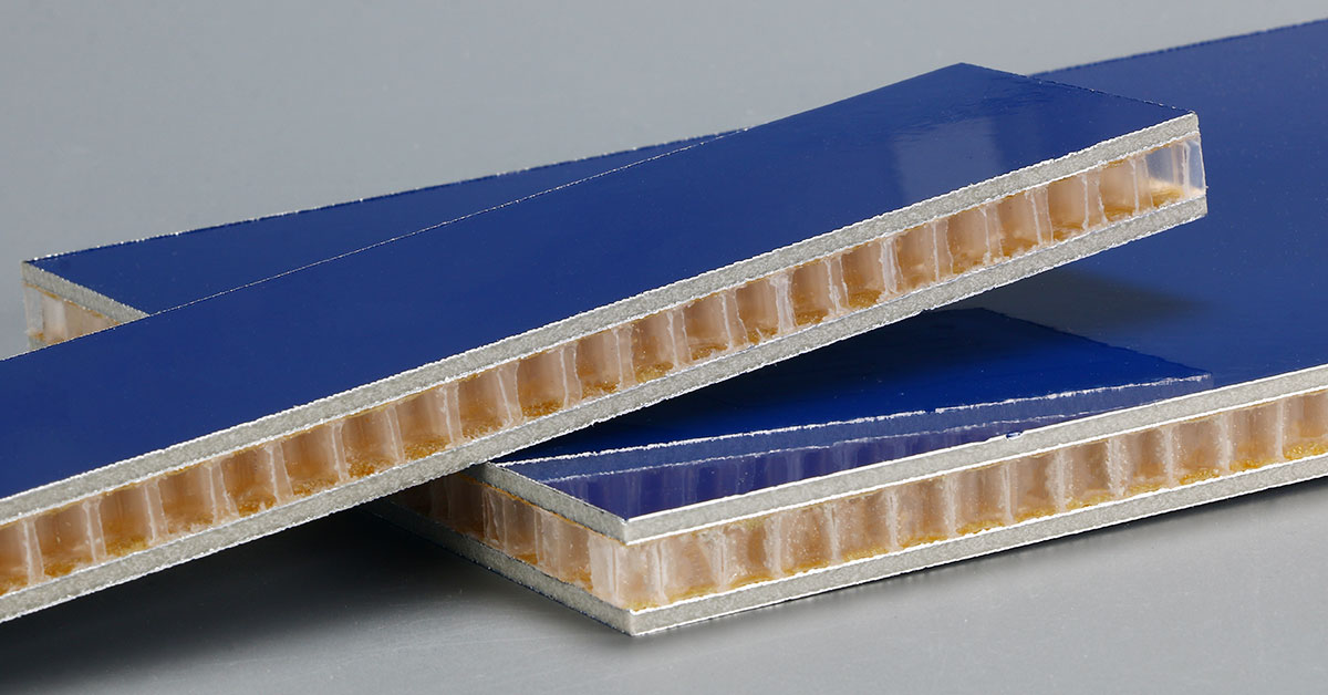 ACP Facing Polypropylene Honeycomb Panels